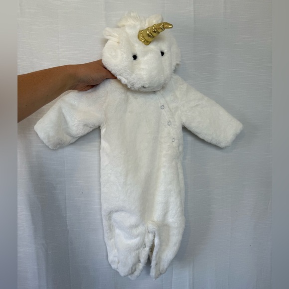 Pottery Barn Kids White and Gold Unicorn Costume - Picture 10 of 10